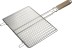 Решетка-гриль GRINDA &quot;BARBECUE&quot;, плоская, нержавеющая сталь, 300х225мм 424733 купить в Нефтеюганске