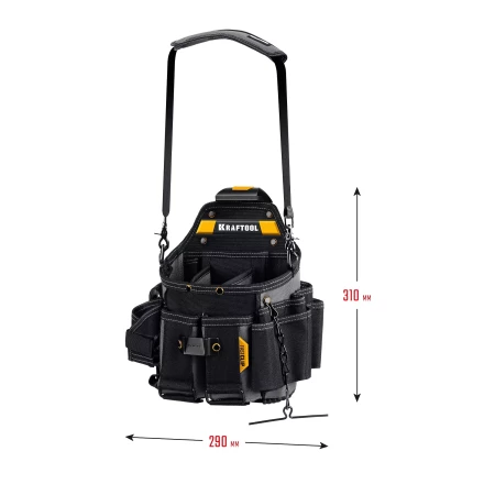 Поясная сумка электрика KRAFTOOL 38766 купить в Нефтеюганске