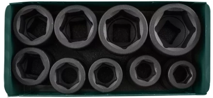 Набор головок торцевых ударных 1&quot;DR 24-50мм 9предметов Jonnesway S03A8109S 48315 купить в Нефтеюганске