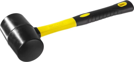 Киянка STAYER "PROFESSIONAL" резиновая ЧЕРНАЯ, с фиберглассовой ручкой 2054-75 купить в Нефтеюганске