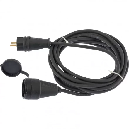 Удлинитель электрический силовой 10 м 1 розетка КГ 3 х 1,5 мм 16 А тип УХЗ-16 Россия Denzel 96030 купить в Нефтеюганске