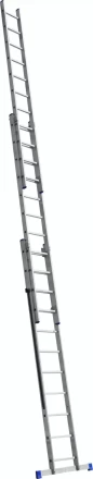 Лестница ЗУБР универсальная, трехсекционная со стабилизатором, 11 ступеней 38831-11 купить в Нефтеюганске