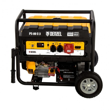 Генератор бензиновый Denzel PS 80 E-3 946954 купить в Нефтеюганске