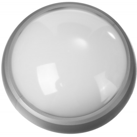 Светильник STAYER &quot;PROFI&quot; PROLight светодиодный, влагозащищенный IP65, пластиковый корпус, PC, влагозащищенный, круг, металлик, 4000К, 7(60Вт) 57362-60-S купить в Нефтеюганске