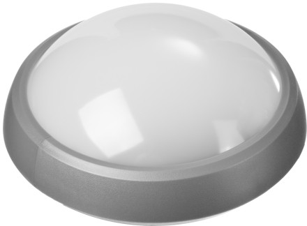 Светильник STAYER &quot;PROFI&quot; PROLight светодиодный, влагозащищенный IP65, пластиковый корпус, PC, влагозащищенный, круг, металлик, 4000К, 7(60Вт) 57362-60-S купить в Нефтеюганске