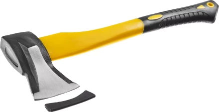 Топор-колун STAYER &quot;PROFESSIONAL&quot; кованый с двухкомпонентной фиберглассовой рукояткой, &quot;ушастый&quot;, 1кг/450мм 20623-10 купить в Нефтеюганске