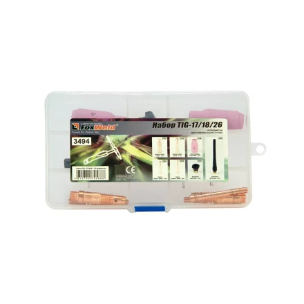 Набор комплектующих TIG17/18/26 FoxWeld купить в Нефтеюганске