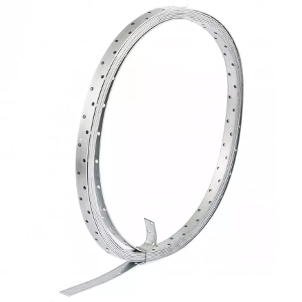 Лента перфорированная монтажная 2 мм LM 2см х 10м отверстие 4,5–5 мм цинк Россия Сибртех 46579 купить в Нефтеюганске