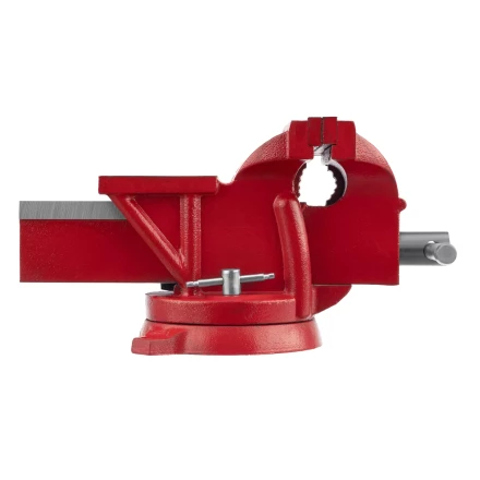 Тиски слесарные, 125 мм, поворотные, с наковальней// Matrix 18601 купить в Нефтеюганске