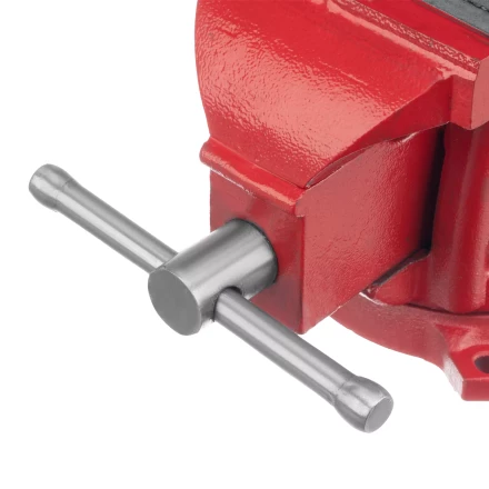 Тиски слесарные, 125 мм, поворотные, с наковальней// Matrix 18601 купить в Нефтеюганске