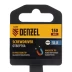 Отвертка SL8x150 мм, CrV, трехкомпонентная рукоятка Denzel 12200 купить в Нефтеюганске