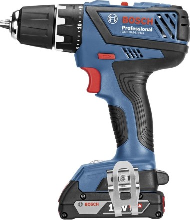 Дрель-шуруповерт аккумуляторная BOSCH GSR 18-2-LI Plus + Набор бит 2609160168 (0.601.9E6.101) купить в Нефтеюганске