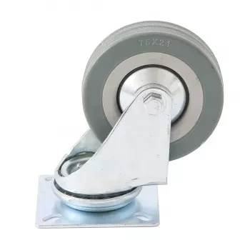 Колесо поворотное d-100мм крепление платформенное СИБРТЕХ 68715 купить в Нефтеюганске