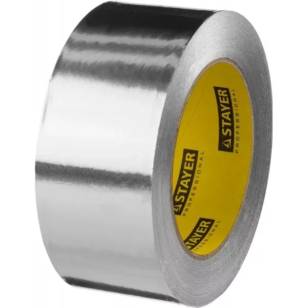 Алюминиевая лента, STAYER Professional 12268-50-50, до 120°С, 50мкм, 50мм х 50м 12268-50-50 купить в Нефтеюганске
