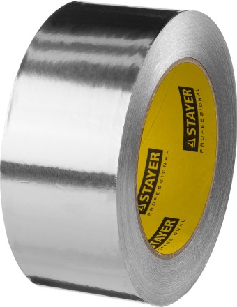 Алюминиевая лента, STAYER Professional 12268-50-50, до 120°С, 50мкм, 50мм х 50м 12268-50-50 купить в Нефтеюганске