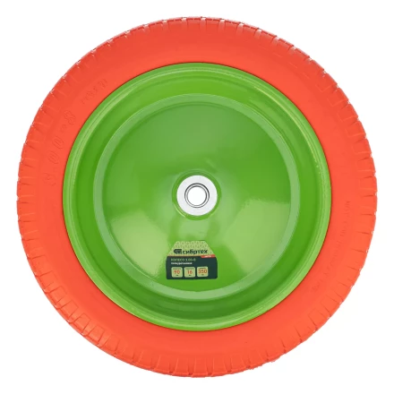 Колесо полиуретановое Сибртех 3.00-8, длина оси 90 мм, подшипник 16 мм, 689755 купить в Нефтеюганске