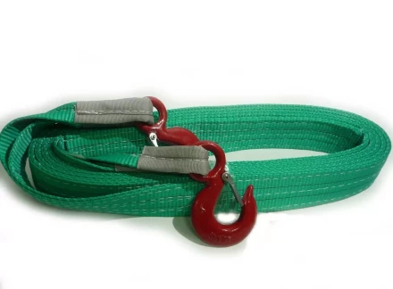 Буксир текстильный ленточный TOR БТЛ 8,5 т 6,0 м (крюк-крюк) 1011030 купить в Нефтеюганске