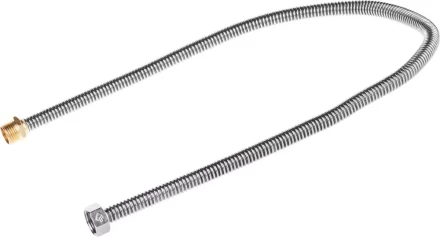 Подводка ЗУБР "ЭКСПЕРТ" сильфонная из нержавеющей стали, для воды, г/ш  (гайка-штуцер), 1/2", 0,8м 51011-G/S-080 купить в Нефтеюганске