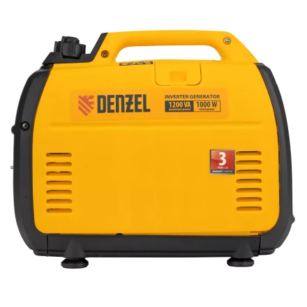 Генератор инверторный Denzel GT-1200iS, 1.2 кВт, 230 В, бак 2.4 л, закрытый корпус, ручной старт купить в Нефтеюганске
