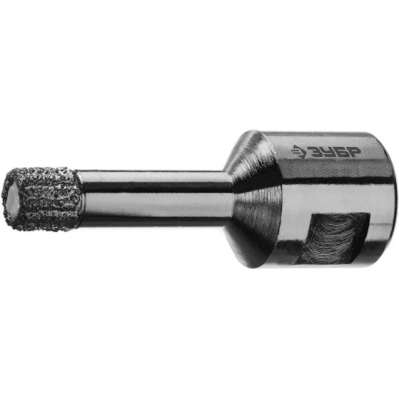 Коронка алмазная универсальная, технология ВВС, d=8 мм, посадка М14, ЗУБР Профессионал 29865-08-М14 29865-08-M14 купить в Нефтеюганске