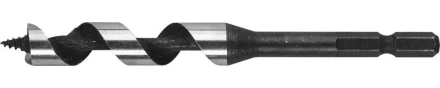 ЗУБР. Сверло по дереву, спираль Левиса, шестигранный хвостовик 1/4&quot;, 12х120мм 29483-120-12 купить в Нефтеюганске