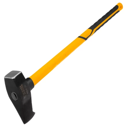 Колун-кувалда 4000 г Denzel 21852, кованая, фибергласовая  рукоятка c TPR покрытием, 880 мм купить в Нефтеюганске