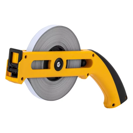 Рулетка геодезическая 50 м х 13 мм Denzel 31492, открытый корпус, металлическая лента купить в Нефтеюганске