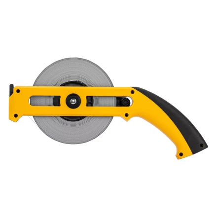 Рулетка геодезическая 50 м х 13 мм Denzel 31492, открытый корпус, металлическая лента купить в Нефтеюганске