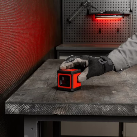 Лазерный уровень MTX XQB GREEN Basic SET, 20 м, зеленый луч, батарейки, резьба 1/4&quot; 35019 купить в Нефтеюганске