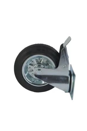 Колесо поворотное усиленное резина SRCB 80 200 мм с тормозом 1027198 купить в Нефтеюганске