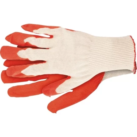 Перчатки х/б облив из натурального латекса 13 класс артикул 67856 купить в Нефтеюганске