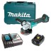 Аккумуляторная углошлифовальная машина Makita DGA504RT (1* АКБ 5Ач, ЗУ) купить в Нефтеюганске