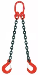 Строп цепной двухветвевой 2СЦ 2.8 т L=6 м 8 кл