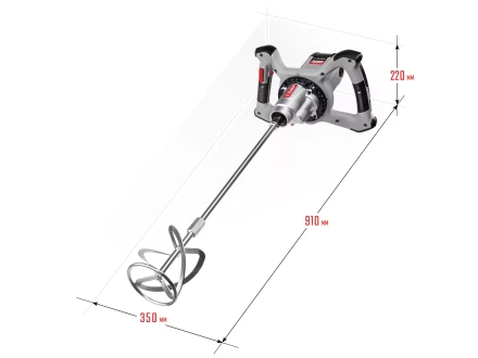 Миксер строительный 2 скорости МР-1600-2 серия МАСТЕР купить в Нефтеюганске