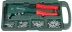 Заклепочник, KRAFTOOL &quot;NX-5&quot; 31173-H6, усиленный литой к d=2,4-4,8 мм - Al и сталь, d=2,4-4,0 - нерж сталь, в боксе, с набором заклепок 31173-H6 купить в Нефтеюганске