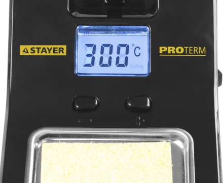 Паяльная станция STAYER &quot;PROFI&quot; цифровая с ЖК дисплеем, диапазон 160-520°C, шаг 10°C, 48Вт 55370 купить в Нефтеюганске
