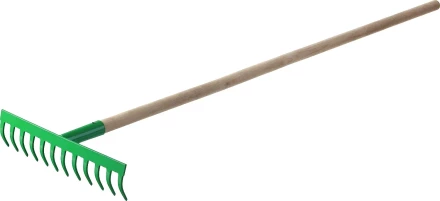 Грабли РОСТОК садовые с черенком, 12 прямых зубцов 421901-12 купить в Нефтеюганске