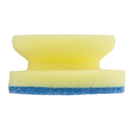 Губки для посуды c тефлоновым покрытием круглые d 95х50 мм 2 шт в картоне ТМ Elfe 92361 купить в Нефтеюганске