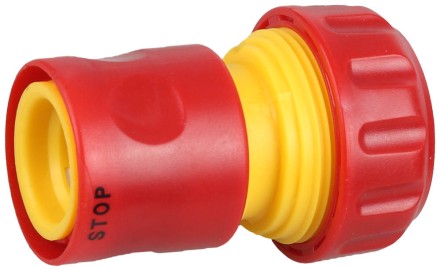 Соединитель GRINDA с автостопом, из ударопрочной пластмассы, 3/4&quot; 8-426330_z01 купить в Нефтеюганске