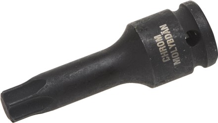 Торцовая головка KRAFTOOL &quot;INDUSTRIE QUALITAT&quot; ударная (1/2&quot;), TORX, Cr-Mo, фосфатированная, T60 27952-60_z01 купить в Нефтеюганске