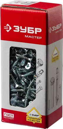 Саморезы по дереву, белый цинк, 5.0x25мм, 450шт, ЗУБР Мастер 4-300371-50-025 4-300371-50-025 купить в Нефтеюганске