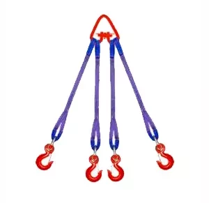 Строп текстильный четырехветвевой 4СТ 16 т  L=6 м  5:1 Звено РТ-3 купить в Нефтеюганске