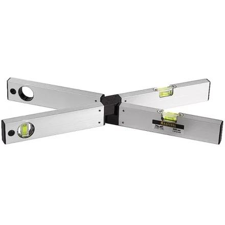 Уровень KRAFTOOL &quot;PRO&quot; &quot;MASS Level&quot;, раскладной, 3 ампулы, 500мм 1-34730-050 купить в Нефтеюганске