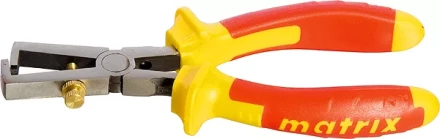 Клещи для снятия изоляции Insulated, 160мм, двухкомпонентные рукоятки MATRIX PROFESSIONAL 17717 купить в Нефтеюганске