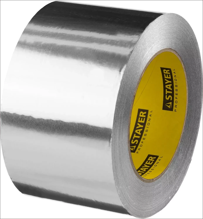 Алюминиевая лента, STAYER Professional 12268-75-50, до 120°С, 50мкм, 75мм х 50м 12268-75-50 купить в Нефтеюганске