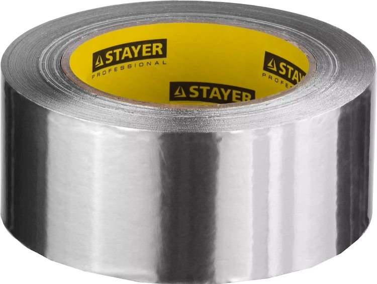 Алюминиевая лента, STAYER Professional 12268-75-50, до 120°С, 50мкм, 75мм х 50м 12268-75-50 купить в Нефтеюганске