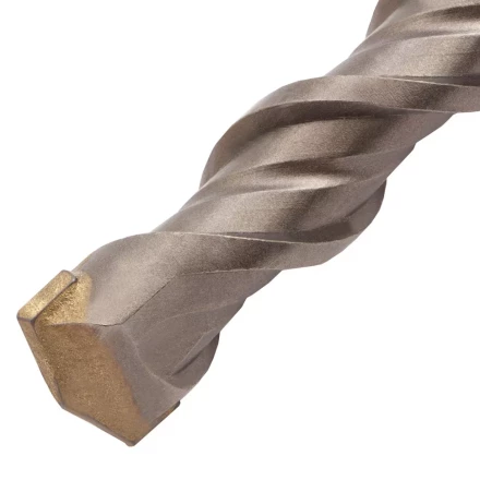 Бур по бетону, двойная спираль, три пылеотводящие кромки, 22 x 460 мм Denzel 705054 купить в Нефтеюганске