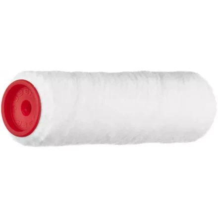 Ролик сменный ЗУБР &quot;МАСТЕР&quot; &quot;ВЕЛЮР-АКВА&quot;, полиэстер, для водорастворимых акрил лаков, ворс 4мм, ручка 6мм, d=40/180мм 02537-18 купить в Нефтеюганске
