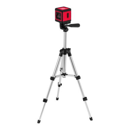 Лазерный уровень MTX XQB RED Pro SET, 10 м, красный луч, батарейки, штатив 350185 купить в Нефтеюганске