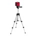 Лазерный уровень MTX XQB RED Pro SET, 10 м, красный луч, батарейки, штатив 350185 купить в Нефтеюганске
